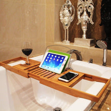 Load image into Gallery viewer, Wood Bathtub Tray