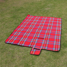 Load image into Gallery viewer, VILEAD 2 Size Folding Camping Mat Outdoor Beach Picnic Lightweig Waterproof Sleeping Camping Pad Mat Moistureproof Plaid Blanket