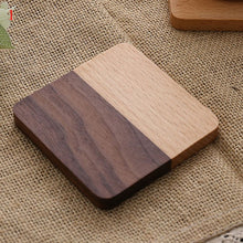 Load image into Gallery viewer, Wood Drink Coasters