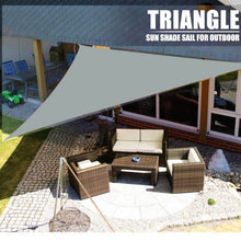 Load image into Gallery viewer, Waterproof Sun Shade Sail Triangle Sunshade Sail For Garden Patio Outdoor Awings Canopy Pool Awning Camping Sun Shelter Tent