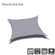 Load image into Gallery viewer, Waterproof Sun Shade Sail Triangle Sunshade Sail For Garden Patio Outdoor Awings Canopy Pool Awning Camping Sun Shelter Tent