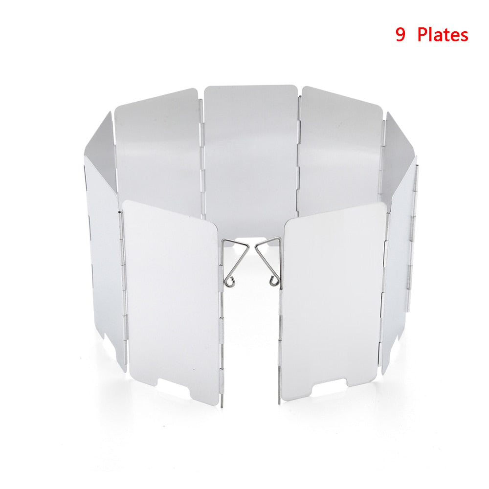 Foldable Gas Stove Windshield