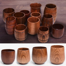 Load image into Gallery viewer, Wooden Big Belly Cups Handmade Natural Spruce Wood Cups Beer Tea Coffee Milk Water Cup Kitchen Bar Drinkware Dropshipping
