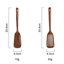 Load image into Gallery viewer, Sets of Teak Wood Tableware Utensils
