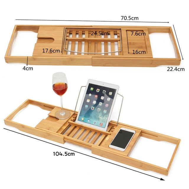 Wood Bathtub Tray