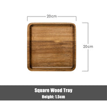 Load image into Gallery viewer, Acacia Wood Serving Tray
