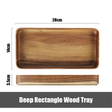 Load image into Gallery viewer, Acacia Wood Serving Tray
