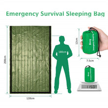 Load image into Gallery viewer, Emergency Thermal Sleeping Bag
