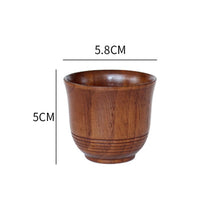 Load image into Gallery viewer, Wooden Big Belly Cups Handmade Natural Spruce Wood Cups Beer Tea Coffee Milk Water Cup Kitchen Bar Drinkware Dropshipping
