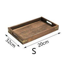 Load image into Gallery viewer, Retro Wooden Pallet Rectangular Serving Trays
