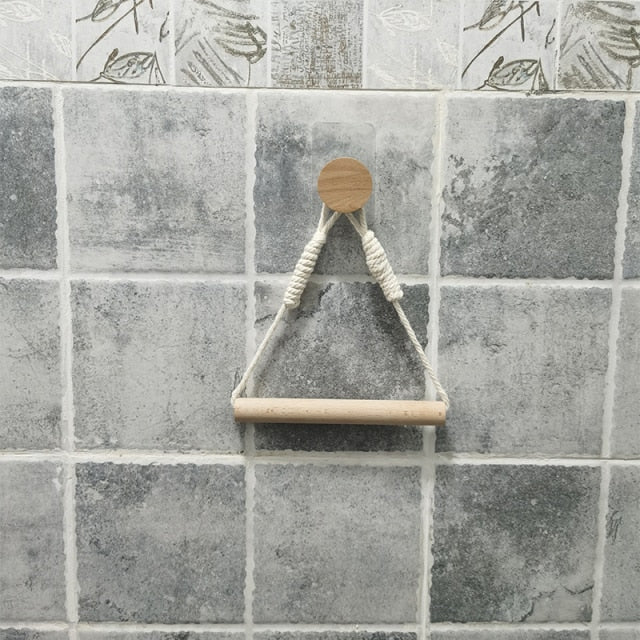 Rope Toilet Paper Holder