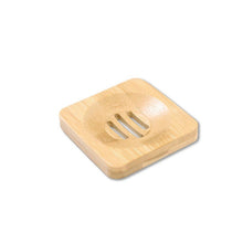 Load image into Gallery viewer, Wooden Bamboo Soap Dish and Rack
