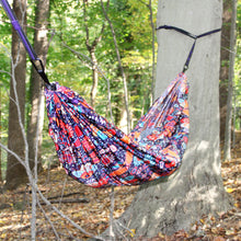 Load image into Gallery viewer, Bohemian Design Camping Tree Hammock With Two Tree Straps And Carabiners
